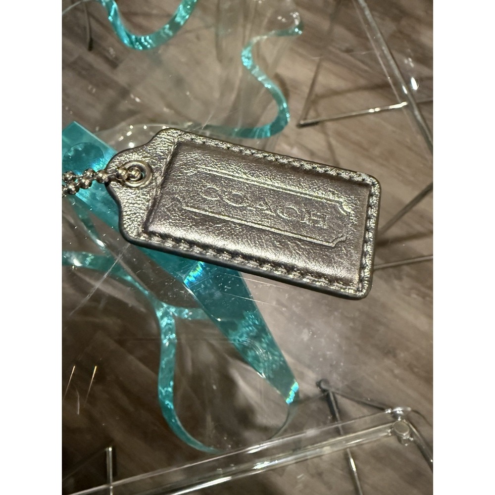 Coach Signature Snaphead Blue‎ Silver Multifunction Diaper Baby Messenger Bag - Picture 4 of 12